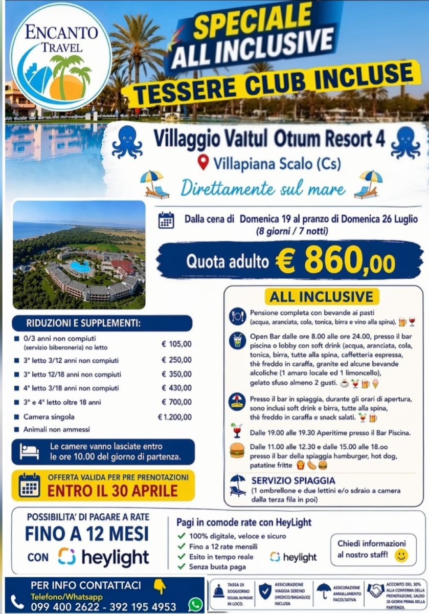 Villaggio Otium 19 26 Luglio