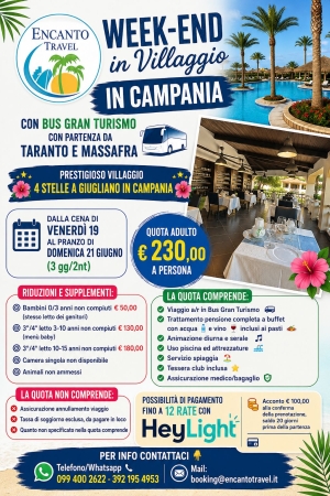 VILLAGGIO STELLA MARIS 19-21 GIUGNO 